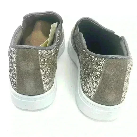 Joy and Mario Silver sparkle Espadrilles NWT EU 37.5 US 7 - Picture 6 of 8